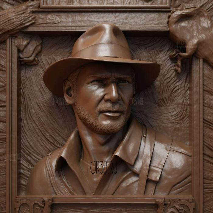 Indiana Jones Greatest Adventures 1 stl model for CNC